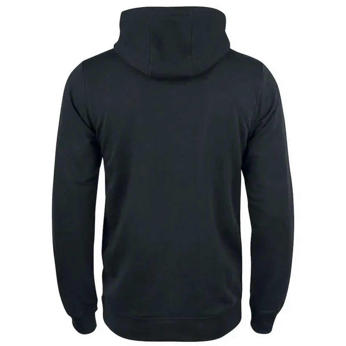 Black - Back - Clique Mens Premium Organic Cotton Hoodie