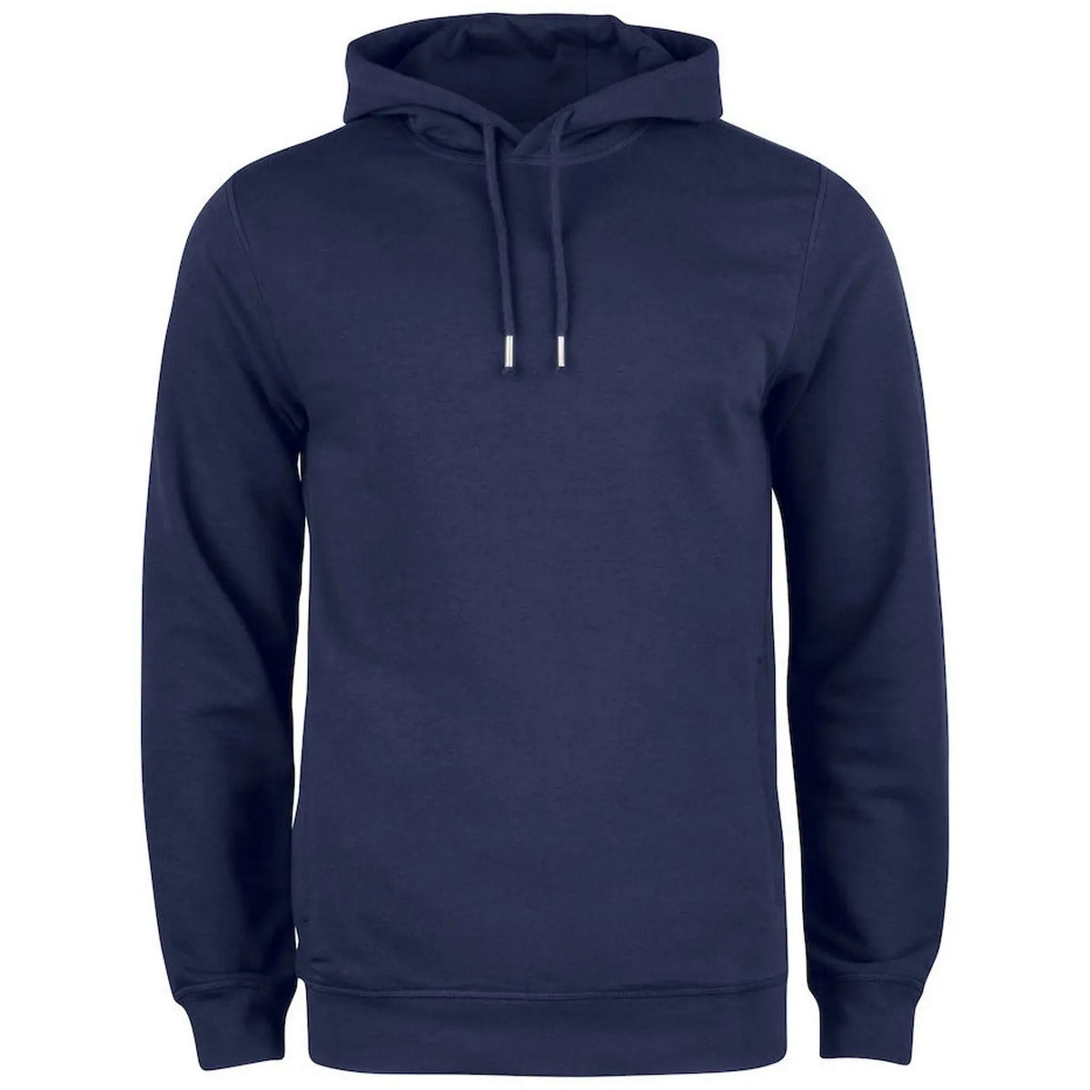 Dark Navy - Front - Clique Mens Premium Organic Cotton Hoodie