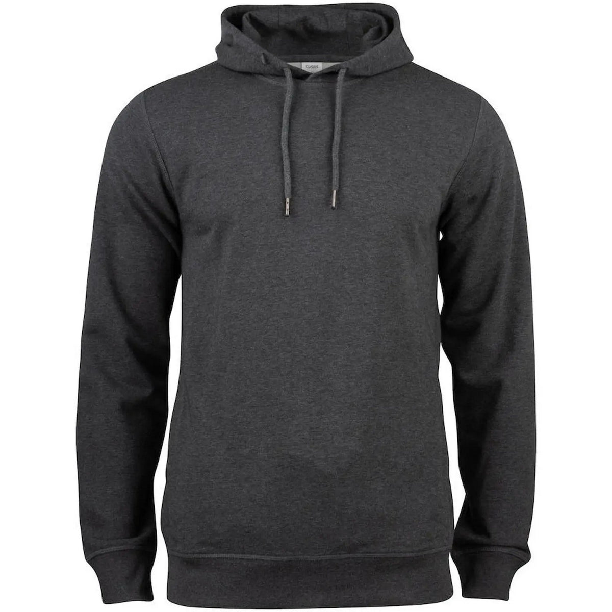Anthracite Melange - Front - Clique Mens Premium Organic Cotton Hoodie