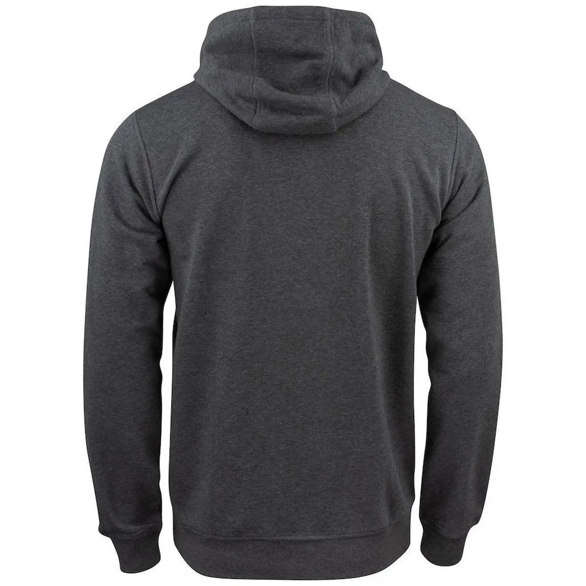 Anthracite Melange - Back - Clique Mens Premium Organic Cotton Hoodie