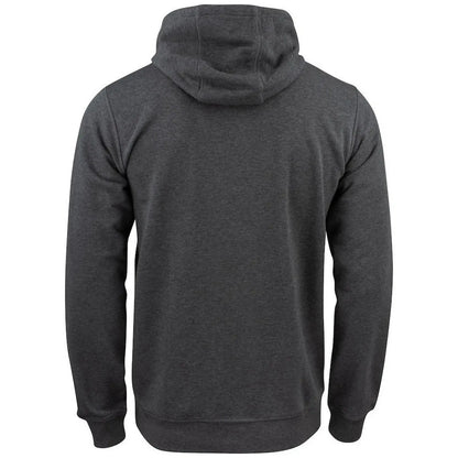 Anthracite Melange - Back - Clique Mens Premium Organic Cotton Hoodie