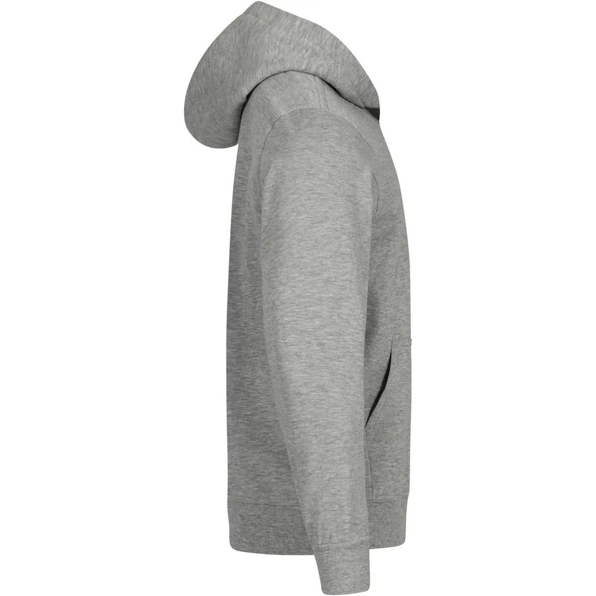 Grey Melange - Side - Clique Childrens-Kids Miami Polyester Blend Hoodie