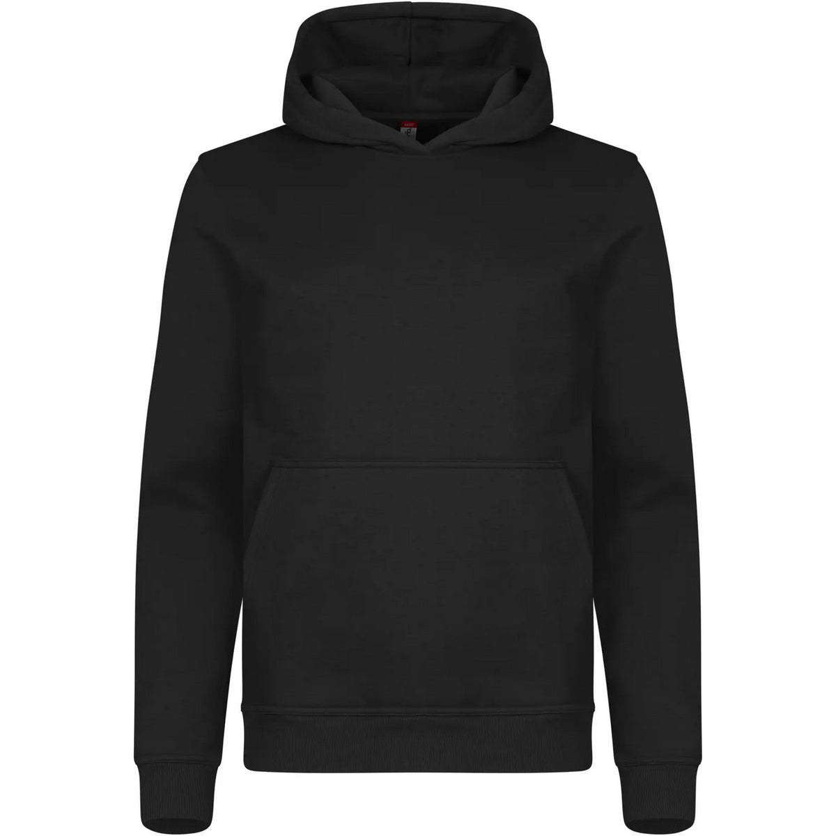 Black - Front - Clique Childrens-Kids Miami Polyester Blend Hoodie
