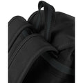 Vintage Black - Close up - Quadra Vintage Canvas Backpack - 18 Litres