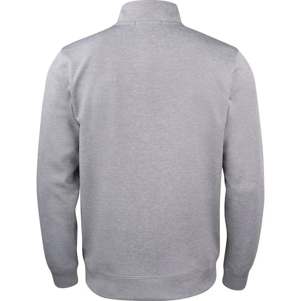 Grey Melange - Back - Clique Mens Basic Active Cardigan