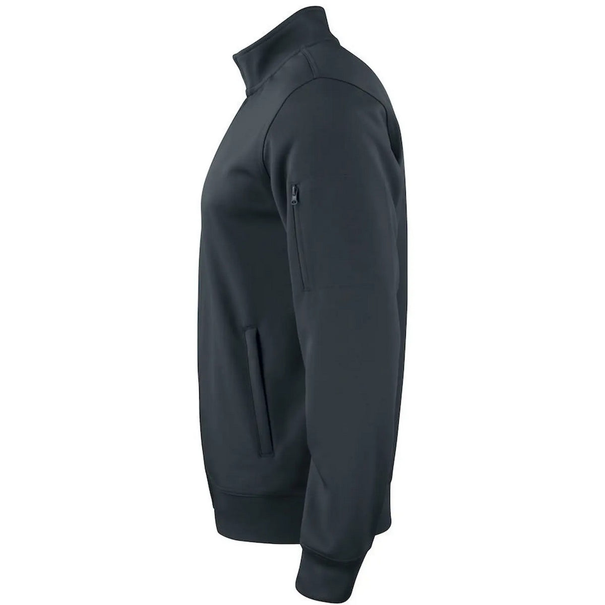 Black - Lifestyle - Clique Mens Basic Active Cardigan