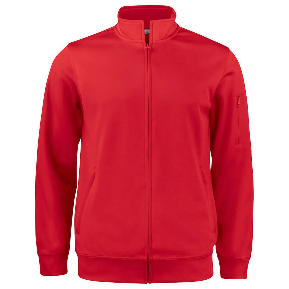 Red - Front - Clique Mens Basic Active Cardigan