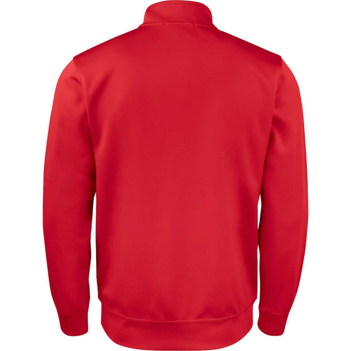 Red - Back - Clique Mens Basic Active Cardigan