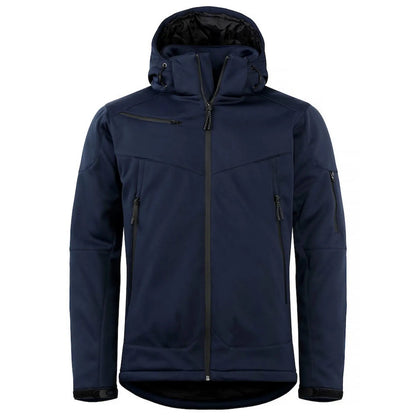 Dark Navy - Front - Clique Womens-Ladies Grayland Soft Shell Jacket