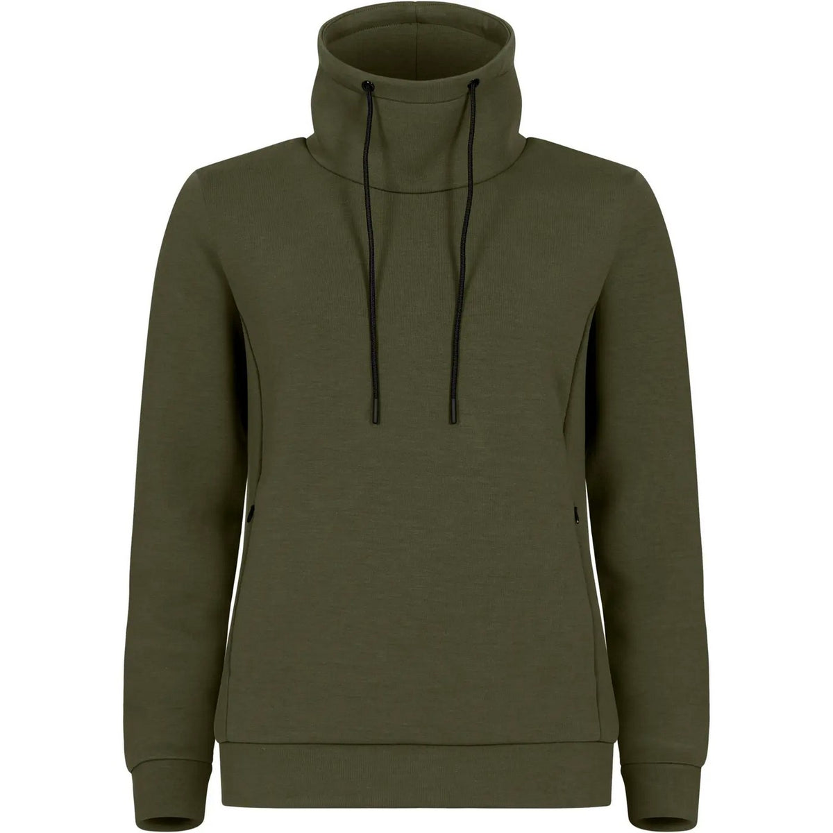 Fog Green - Front - Clique Womens-Ladies Hobart Sweatshirt