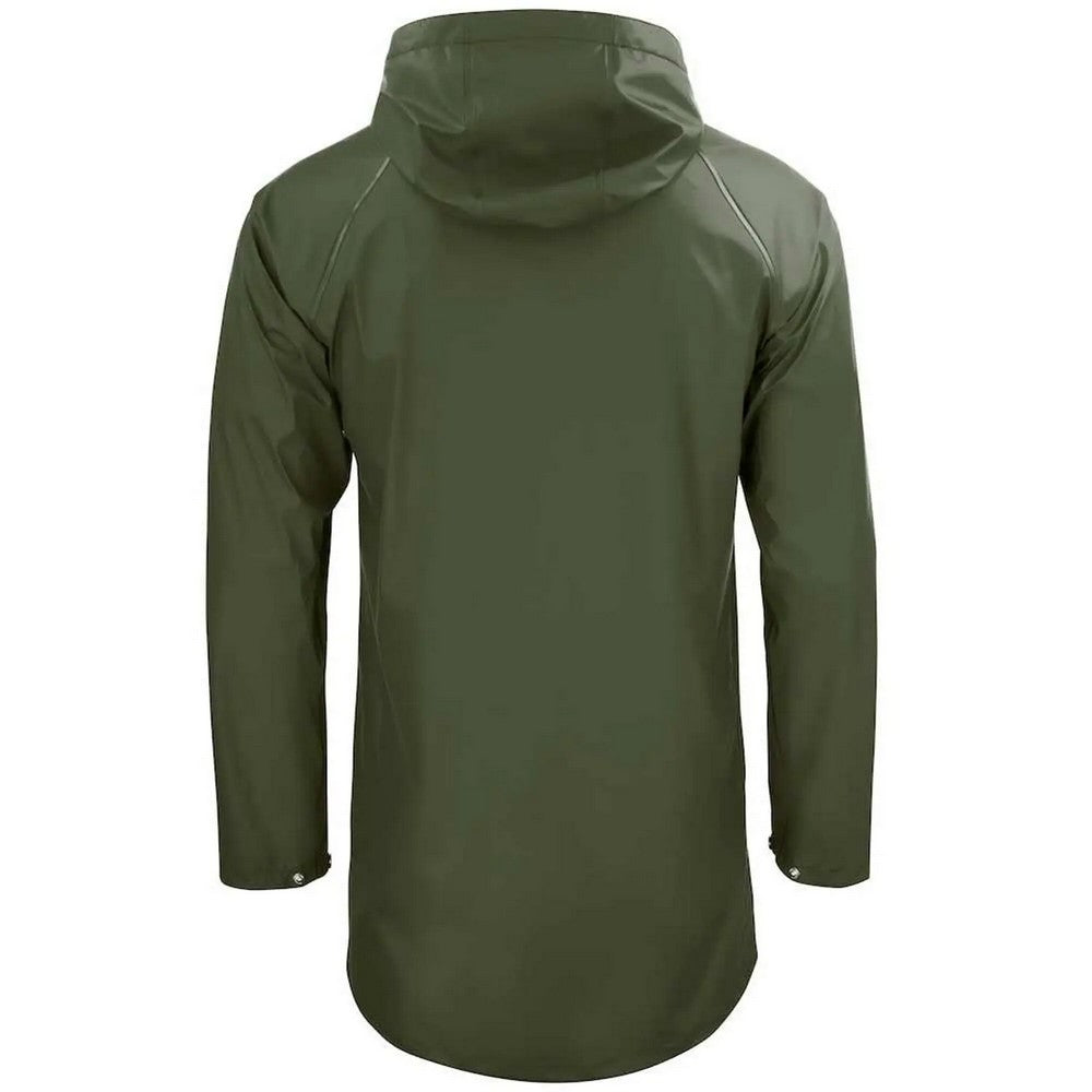 Hunter Green - Back - Clique Unisex Adult Waterproof Jacket
