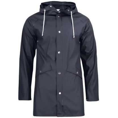 Dark Navy - Front - Clique Unisex Adult Waterproof Jacket
