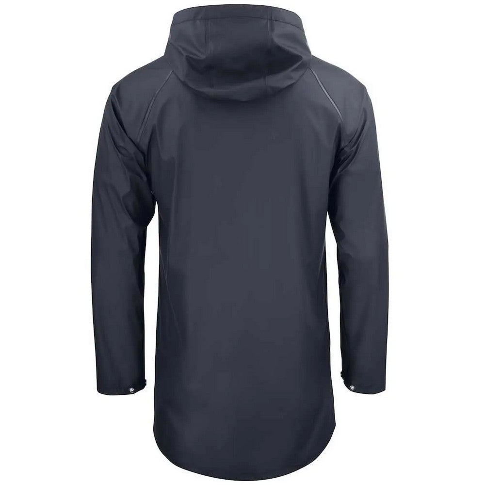 Dark Navy - Back - Clique Unisex Adult Waterproof Jacket