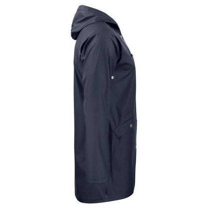 Dark Navy - Side - Clique Unisex Adult Waterproof Jacket