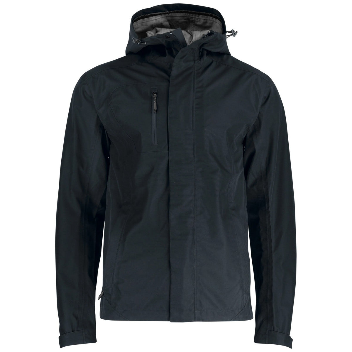 Black - Front - Clique Mens Waco Waterproof Jacket