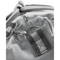 Vintage Light Grey - Back - Quadra Vintage Canvas Holdall Duffle Bag - 45 Litres