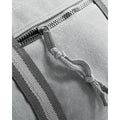 Vintage Light Grey - Side - Quadra Vintage Canvas Holdall Duffle Bag - 45 Litres