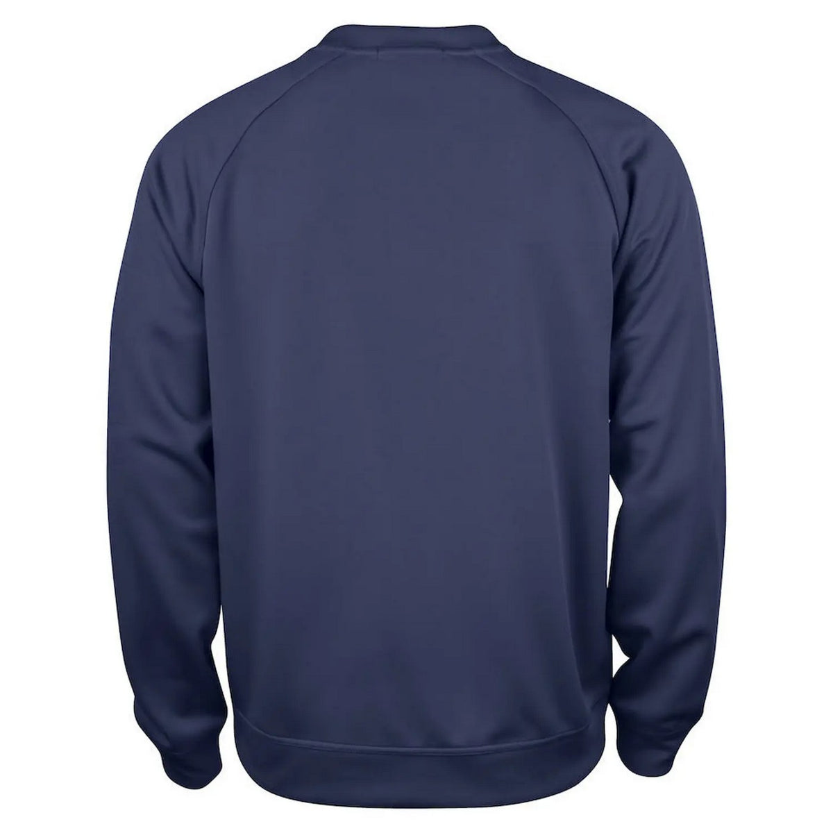 Dark Navy - Back - Clique Unisex Adult Raglan Sweatshirt