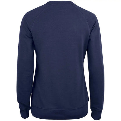 Dark Navy - Back - Clique Womens-Ladies Premium Organic Cotton Sweatshirt