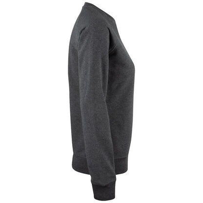 Anthracite Melange - Side - Clique Womens-Ladies Premium Organic Cotton Sweatshirt