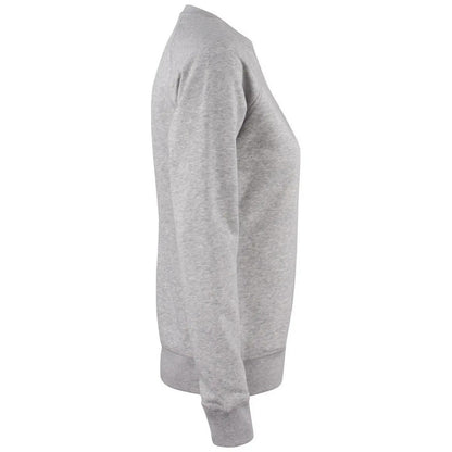 Grey Melange - Side - Clique Womens-Ladies Premium Organic Cotton Sweatshirt