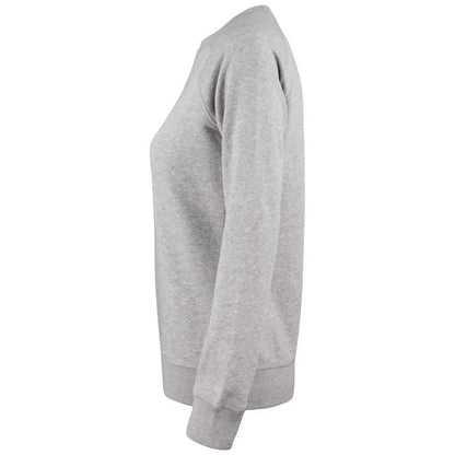 Grey Melange - Lifestyle - Clique Womens-Ladies Premium Organic Cotton Sweatshirt
