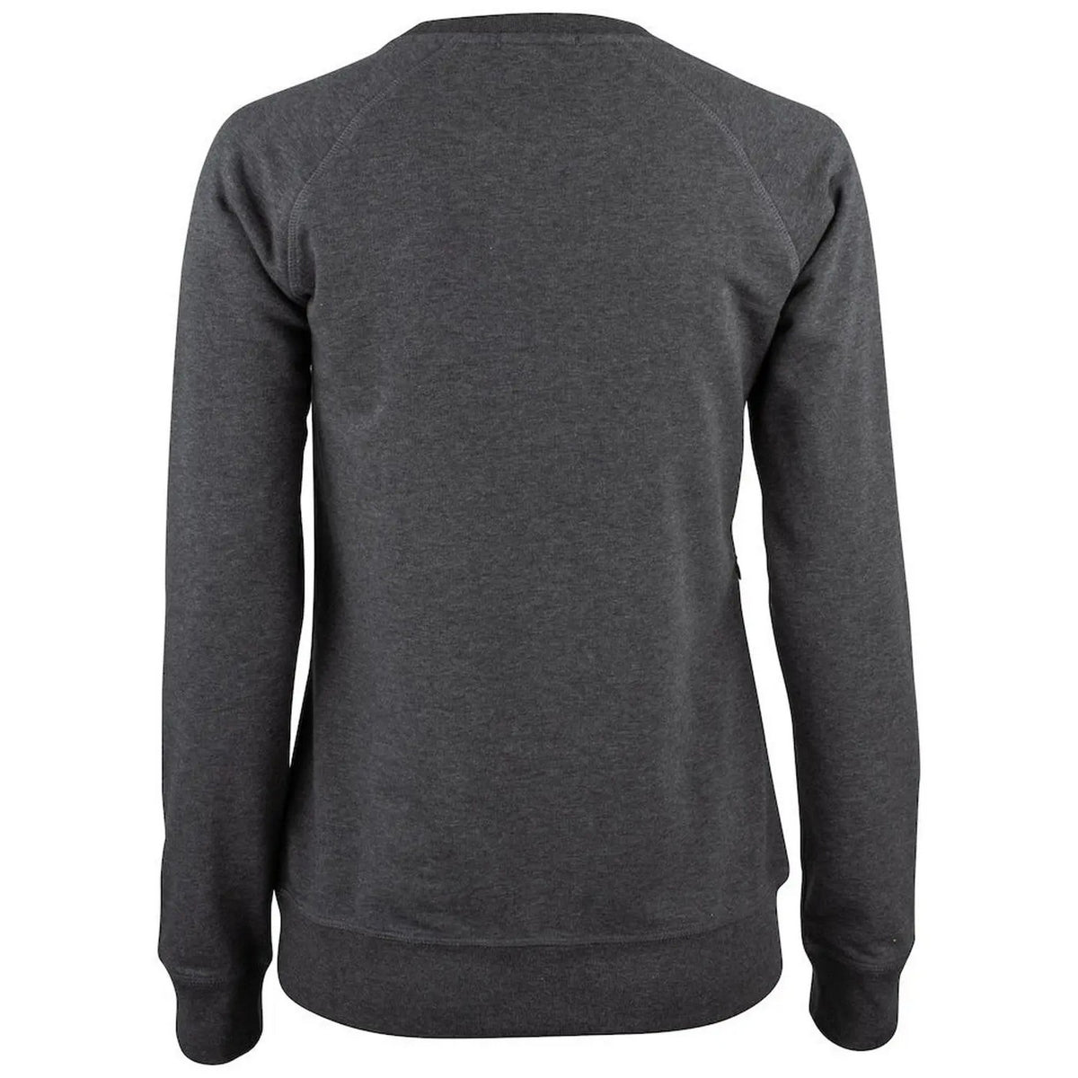 Anthracite Melange - Back - Clique Womens-Ladies Premium Organic Cotton Sweatshirt