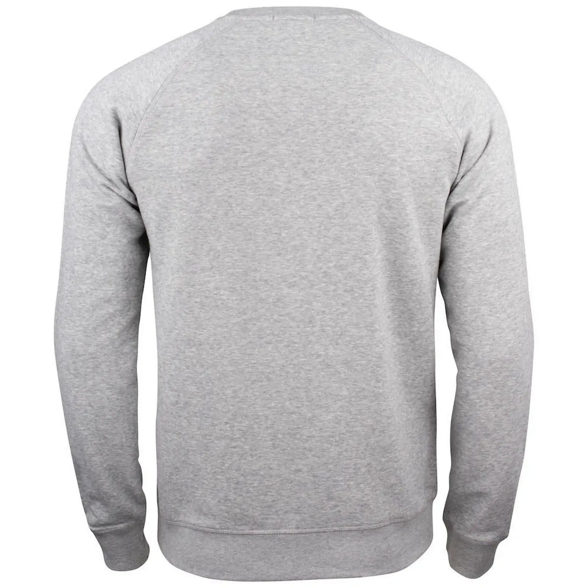 Grey Melange - Back - Clique Unisex Adult Premium Organic Cotton Sweatshirt