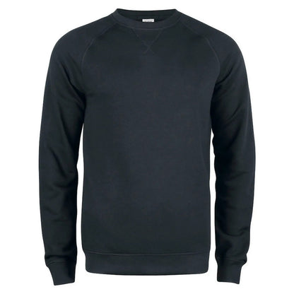 Black - Front - Clique Unisex Adult Premium Organic Cotton Sweatshirt