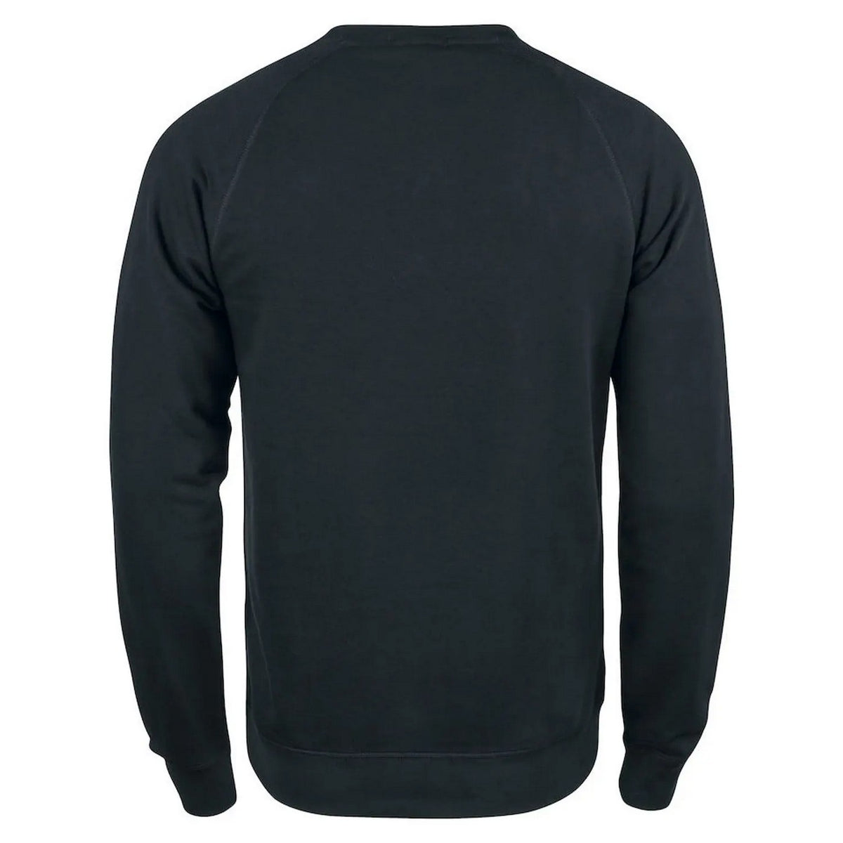 Black - Back - Clique Unisex Adult Premium Organic Cotton Sweatshirt