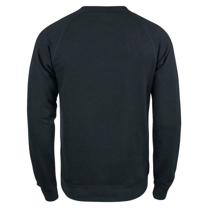 Black - Back - Clique Unisex Adult Premium Organic Cotton Sweatshirt