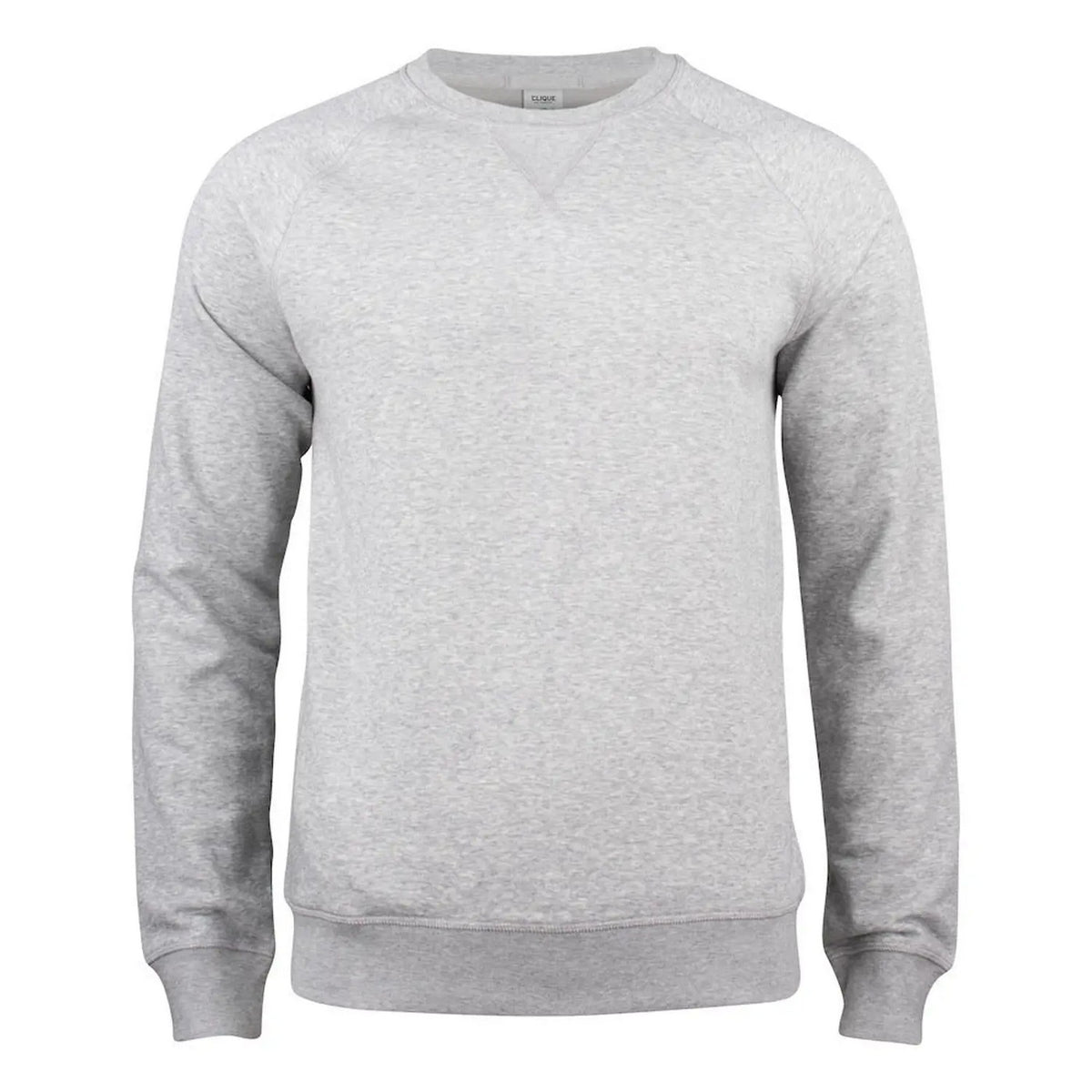 Grey Melange - Front - Clique Unisex Adult Premium Organic Cotton Sweatshirt