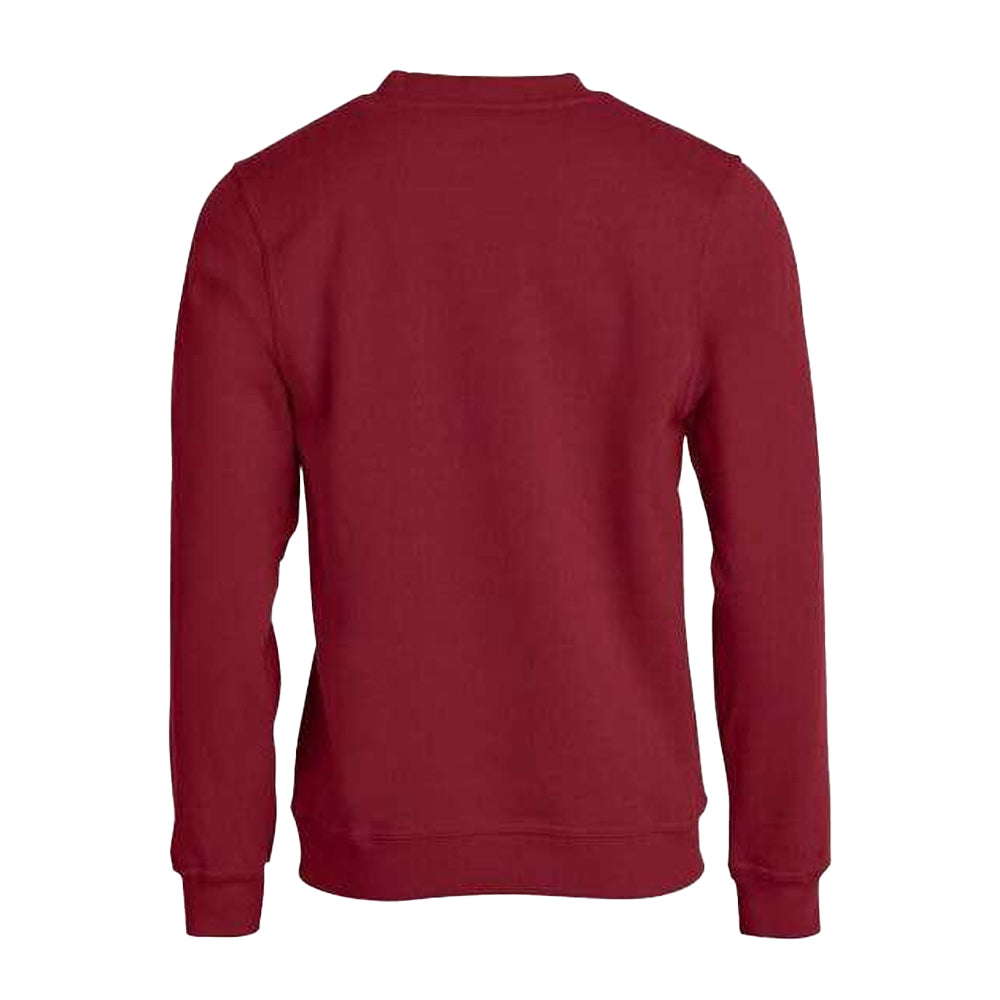 Burgundy - Back - Clique Unisex Adult Basic Anti-Pilling Sweatshirt
