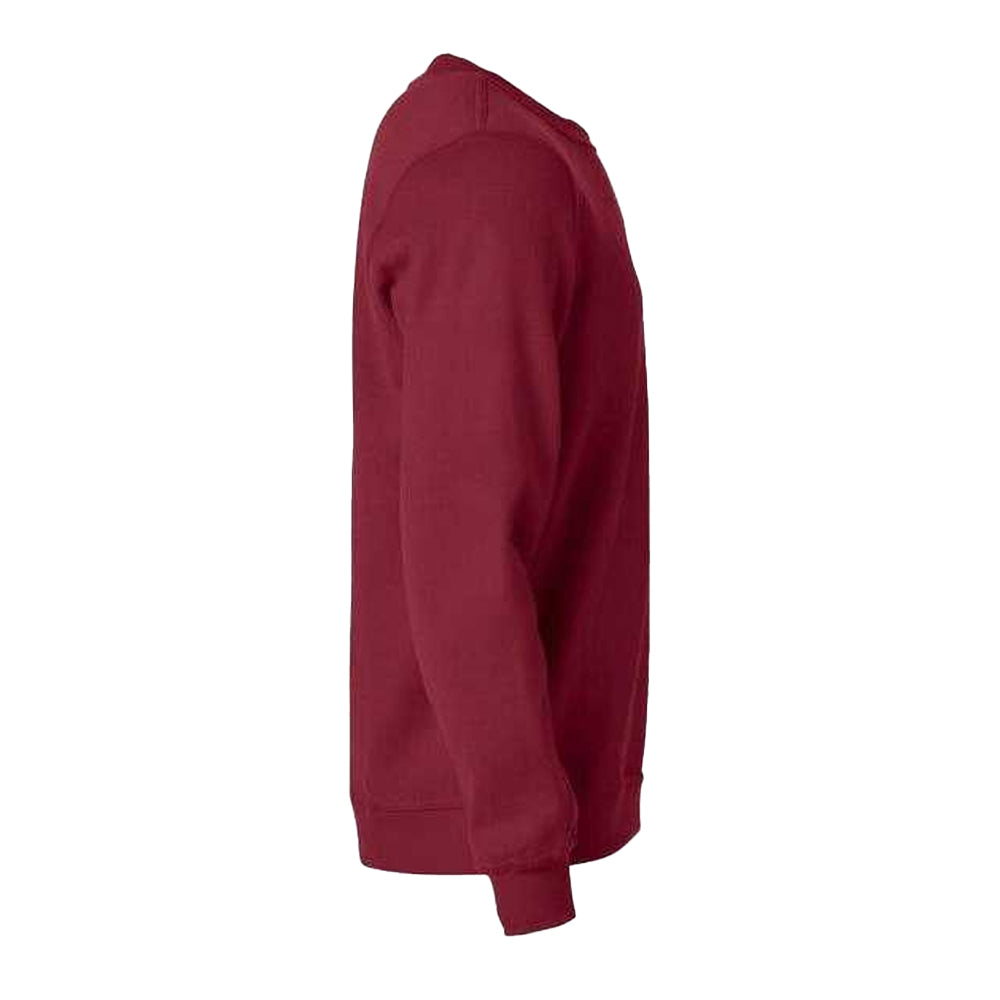 Burgundy - Lifestyle - Clique Unisex Adult Basic Anti-Pilling Sweatshirt