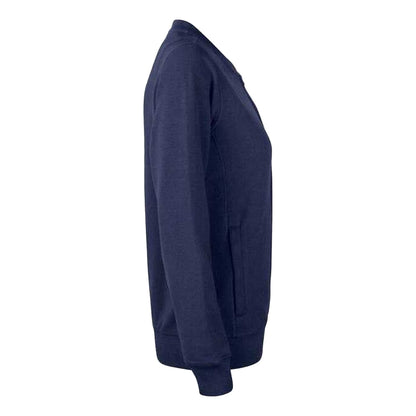 Dark Navy - Lifestyle - Clique Womens-Ladies Premium Organic Cotton Cardigan