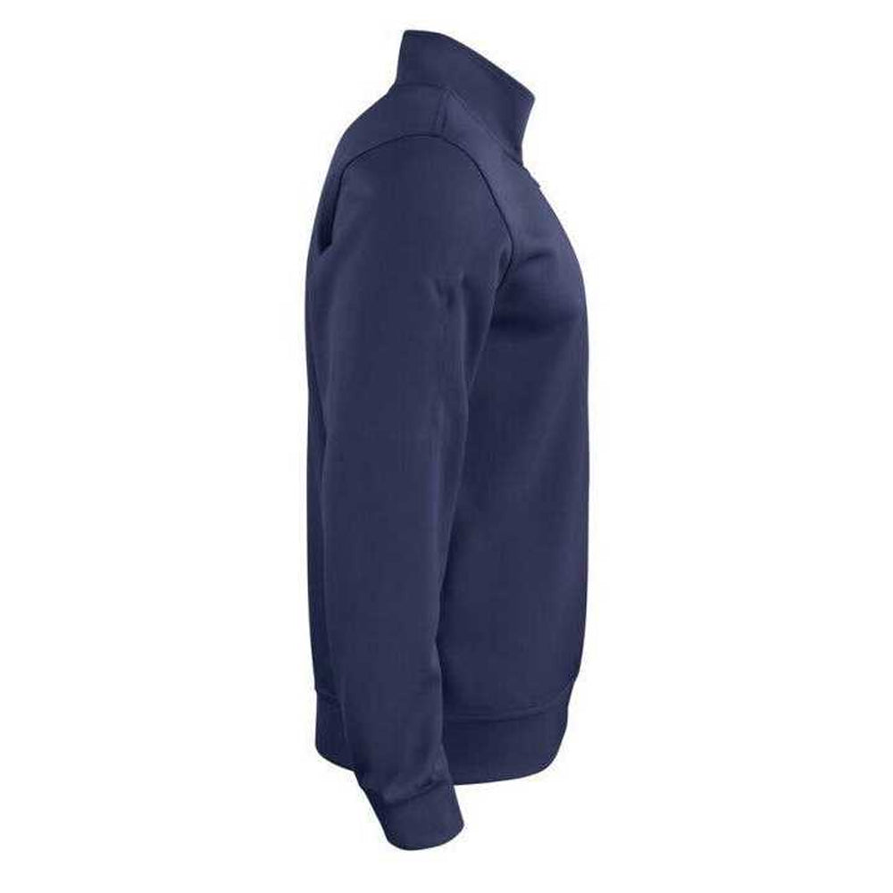 Dark Navy - Lifestyle - Clique Childrens-Kids Basic Half Zip Long-Sleeved Active Cardigan