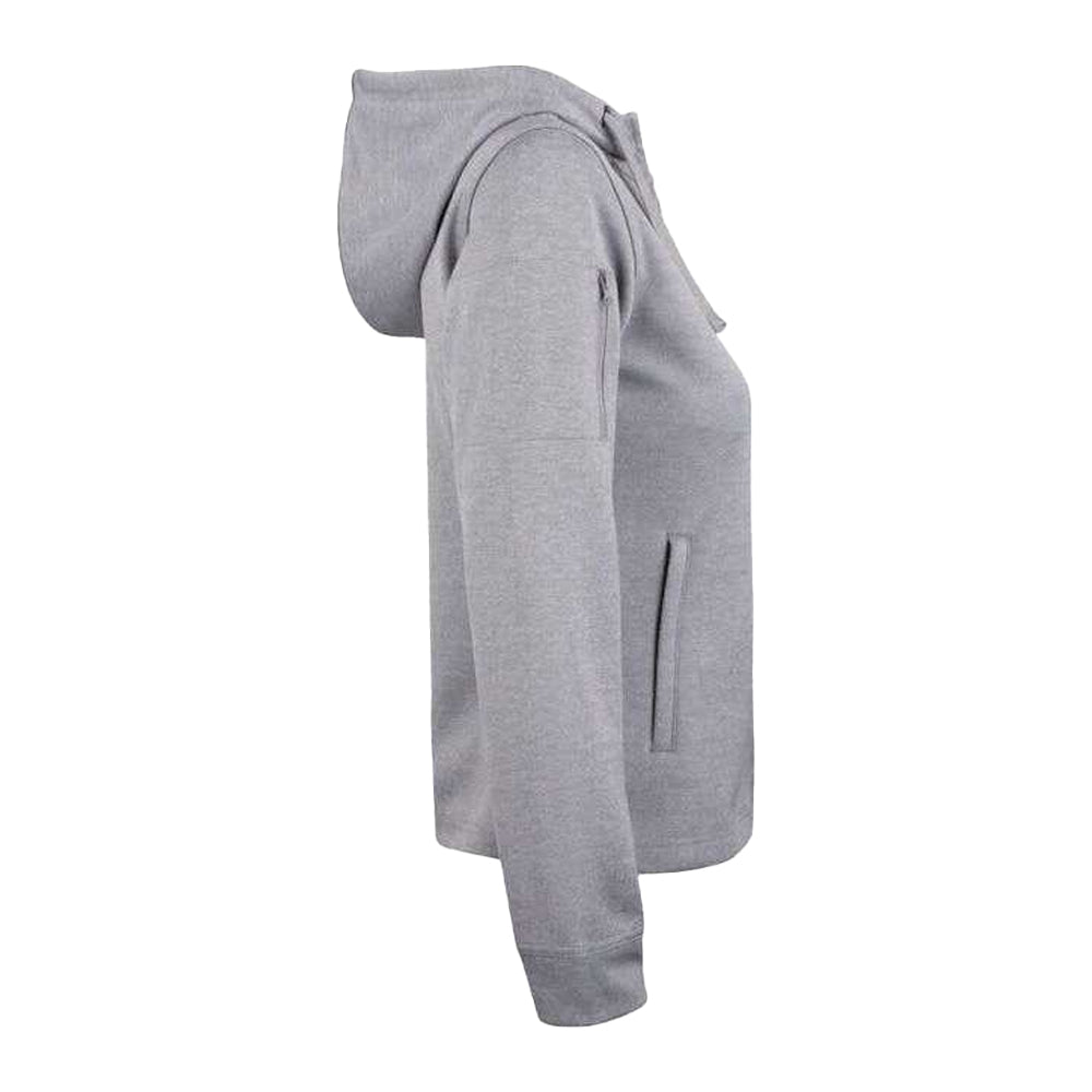 Grey Melange - Lifestyle - Clique Womens-Ladies Basic Full Zip Hoodie