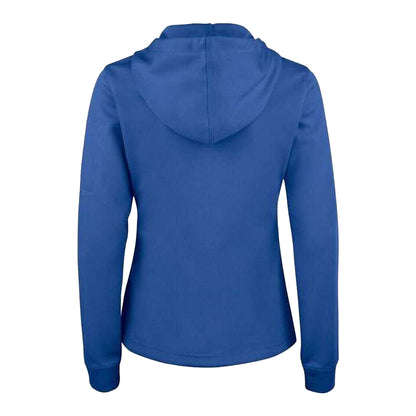 Royal Blue - Back - Clique Womens-Ladies Basic Full Zip Hoodie