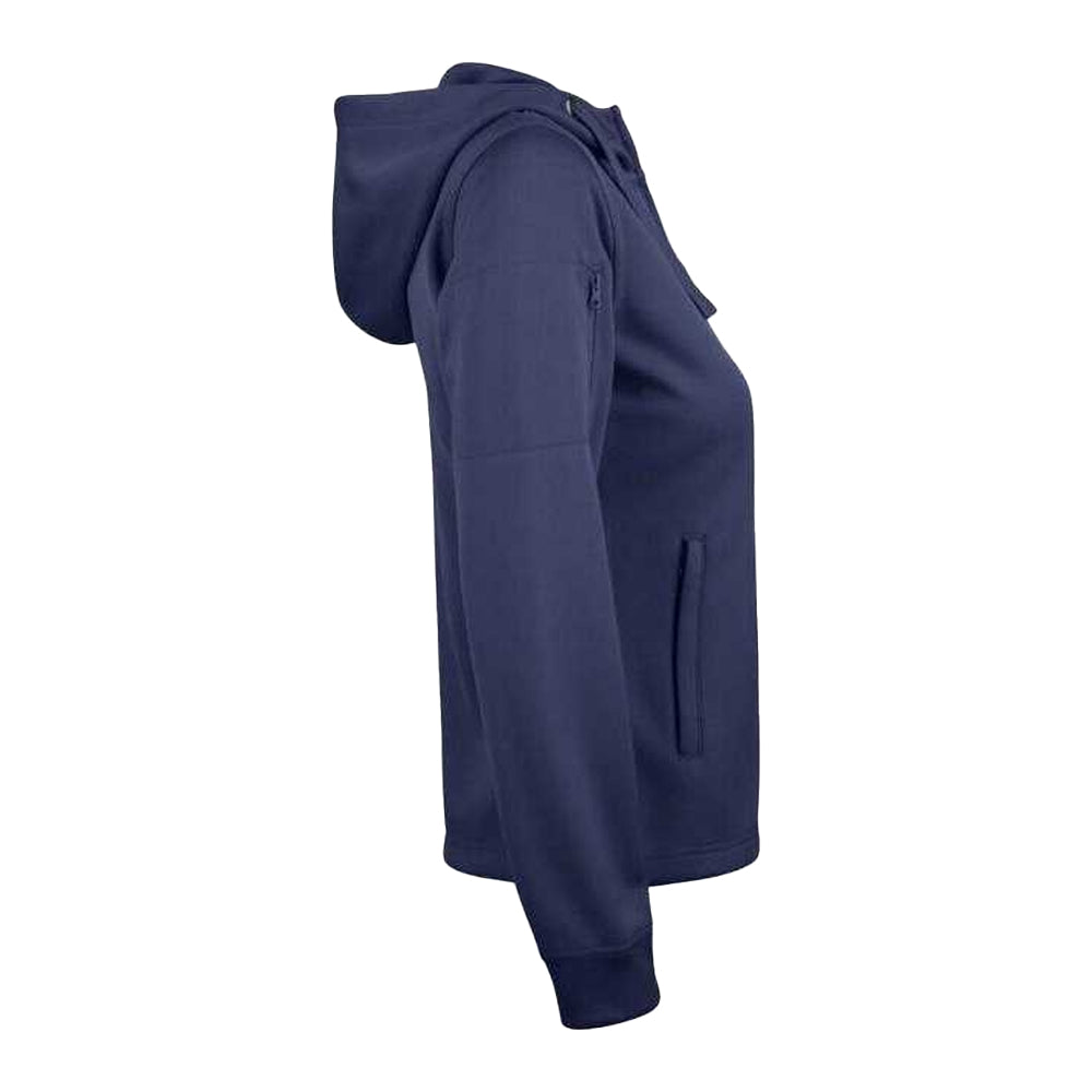 Dark Navy - Lifestyle - Clique Womens-Ladies Basic Full Zip Hoodie