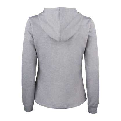 Grey Melange - Back - Clique Womens-Ladies Basic Full Zip Hoodie