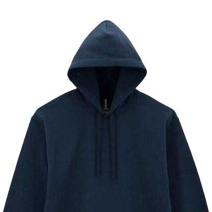 Blue Dusk - Side - Gildan Mens Hammer Maxweight Hooded Sweatshirt