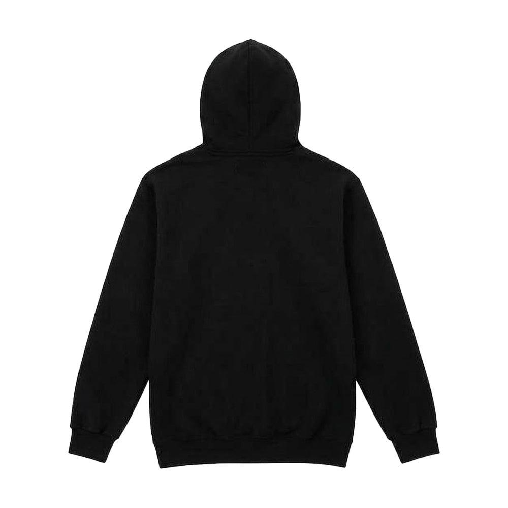 Pitch Black - Back - Gildan Mens Hammer Maxweight Hooded Sweatshirt