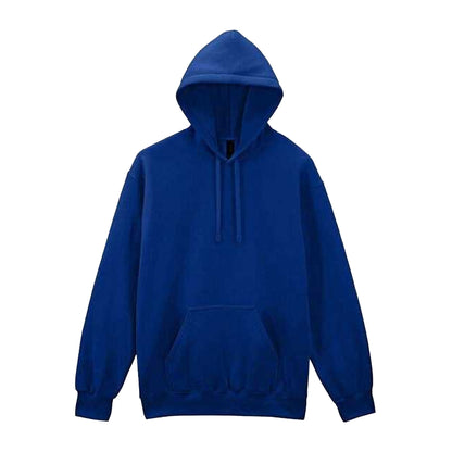 Deep Royal Blue - Front - Gildan Mens Hammer Maxweight Hooded Sweatshirt