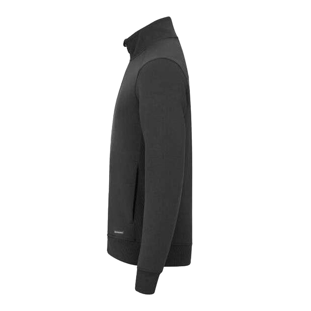 Anthracite - Side - Cutter & Buck Mens Pemberton Half Zip Pullover