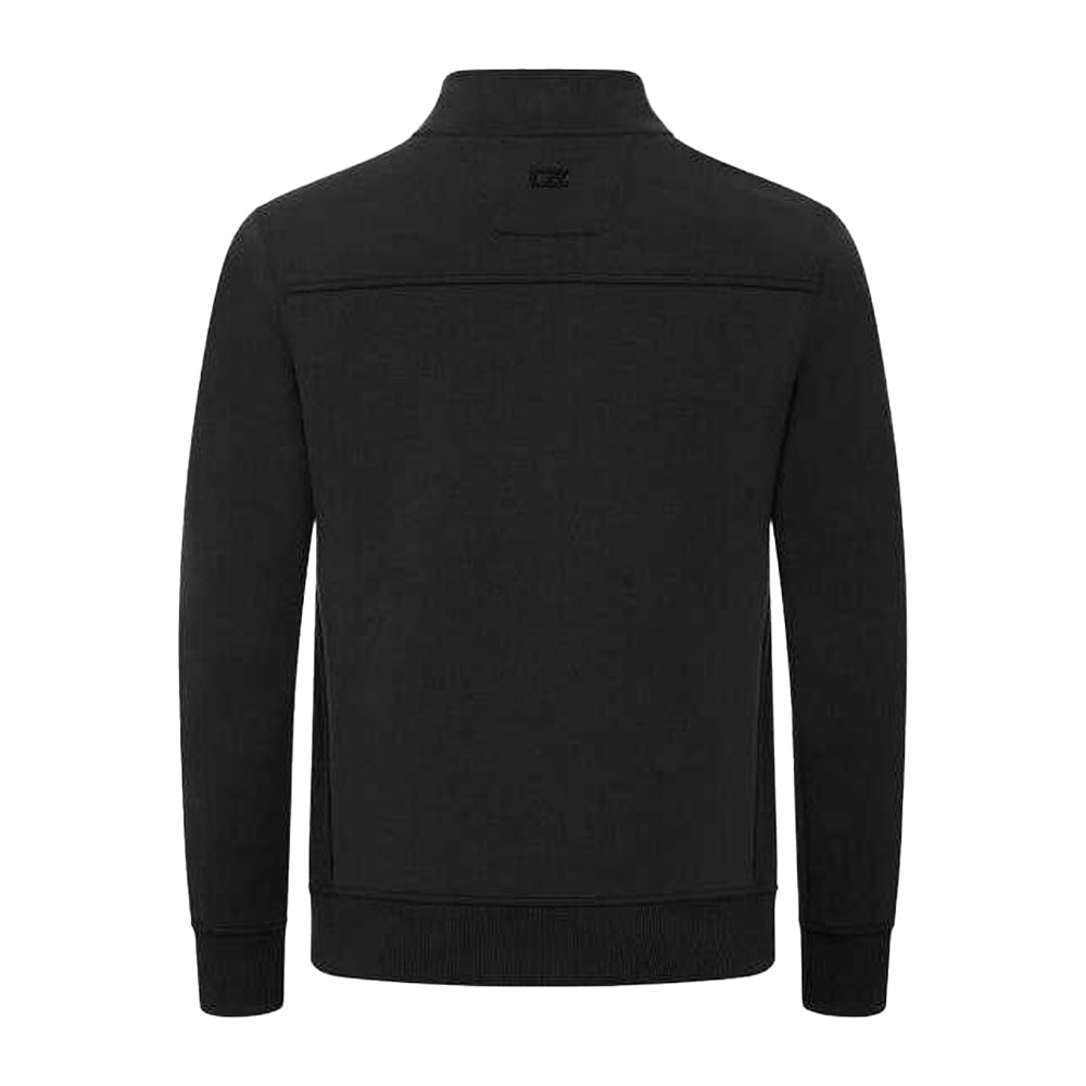 Black - Back - Cutter & Buck Mens Pemberton Half Zip Pullover