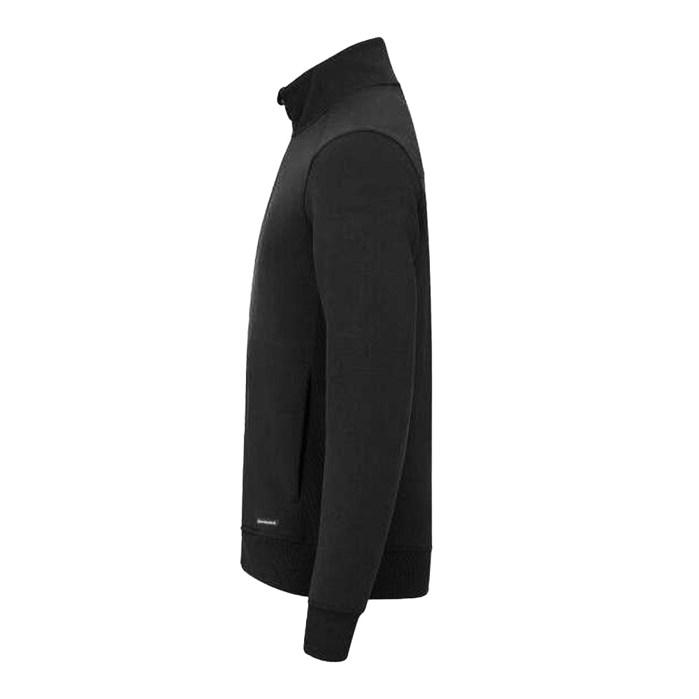 Black - Side - Cutter & Buck Mens Pemberton Half Zip Pullover