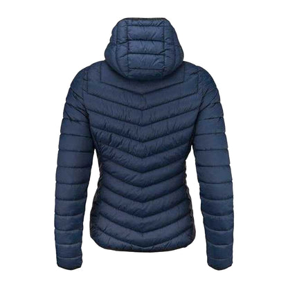 Dark Navy - Back - Cutter & Buck Womens-Ladies Mount Adams Padded Jacket