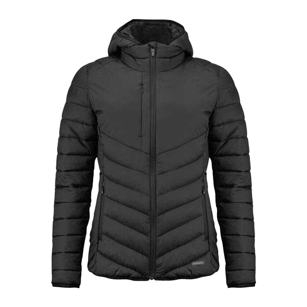 Black - Front - Cutter & Buck Womens-Ladies Mount Adams Padded Jacket