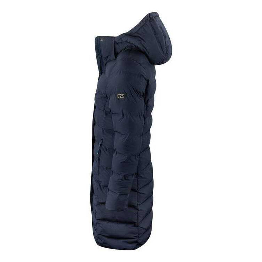 Dark Navy - Side - Cutter & Buck Womens-Ladies Wenatchee Puffer Jacket