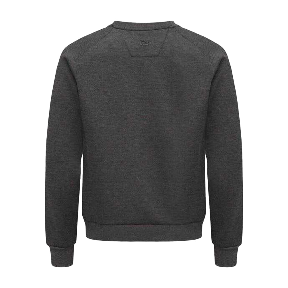 Anthracite - Back - Cutter & Buck Mens Pemberton Lightweight Sweatshirt
